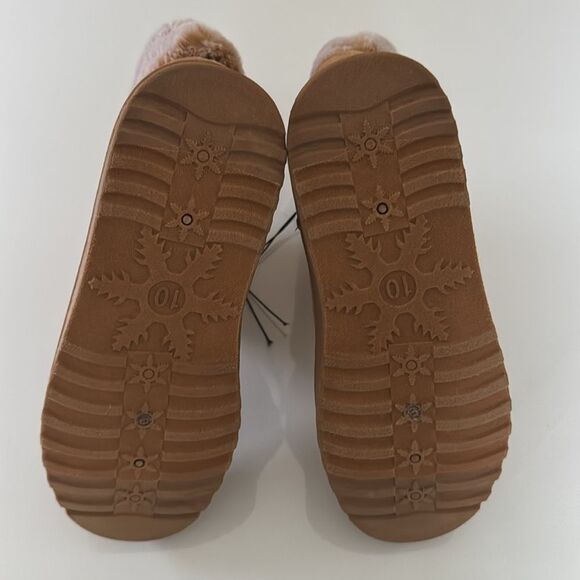 Arizona Fleece Boots Womens 10 Brown Sherpa - Picture 5 of 5